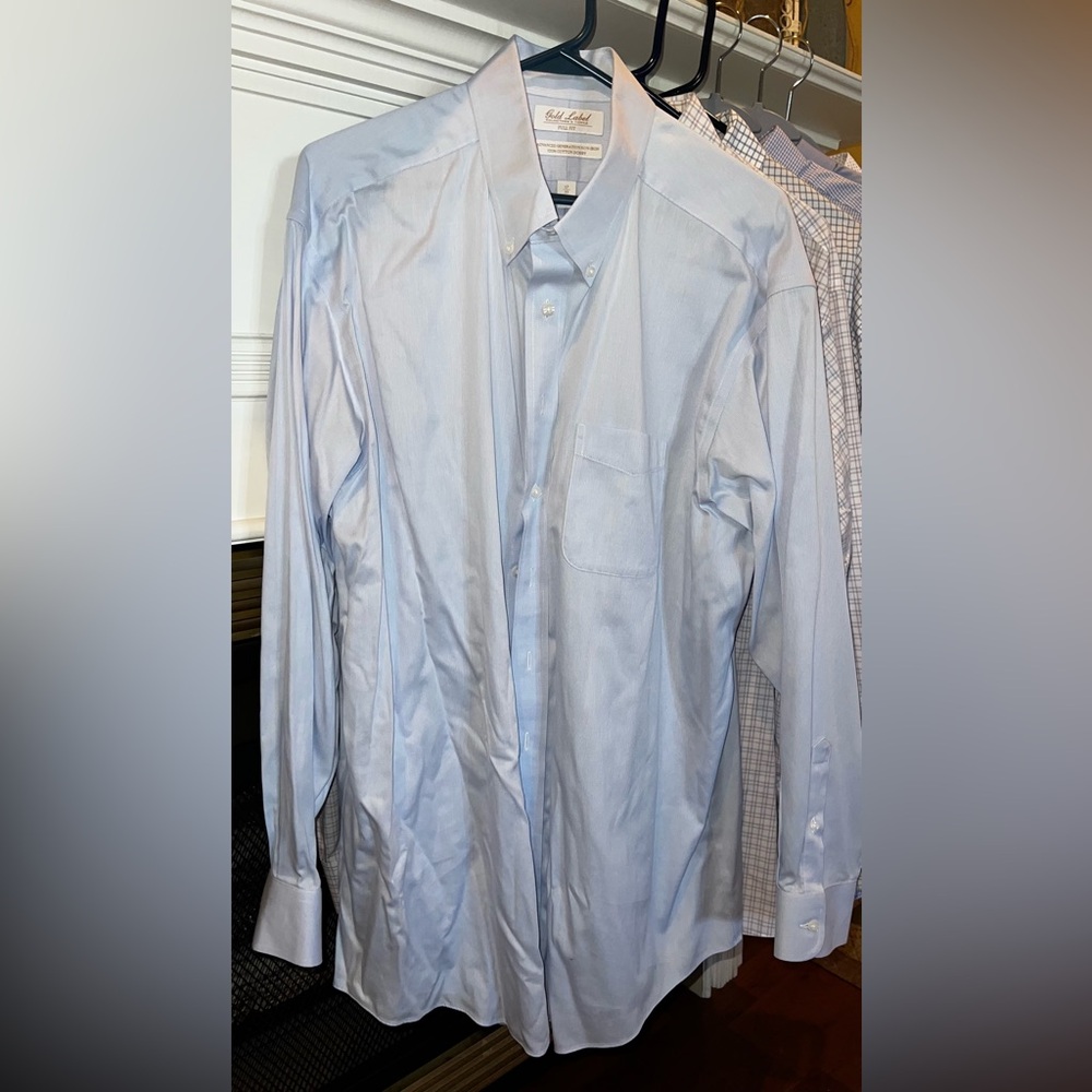 Gold Label Men's Full Fit Dress Shirt Collection - 8 shirts - Picture 6 of 9